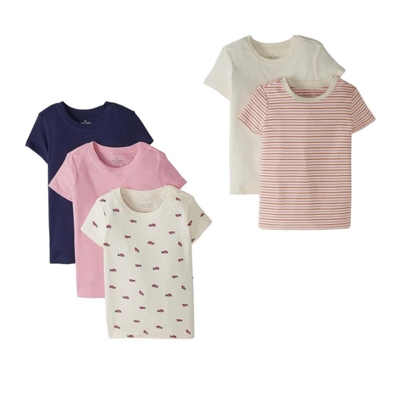 Hanna Andersson Other - NWT Hanna Andersson 5 Pack Organic Cotton Tee Shirts